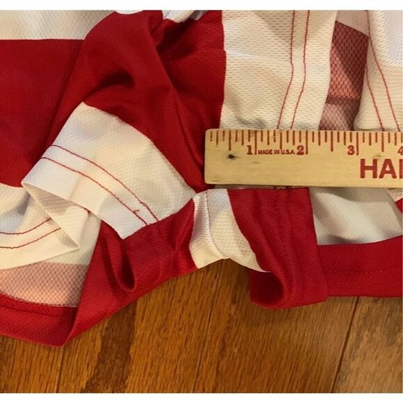 Briefly Stated Americana Romper Size XS New with Tags Patriotic Red White Blue - Picture 6 of 6